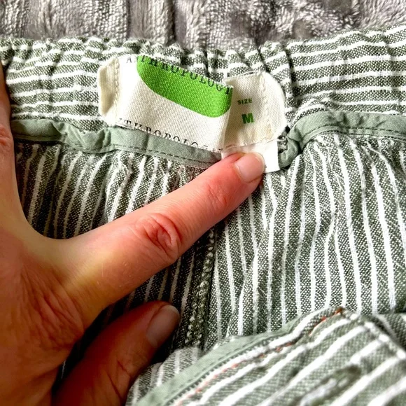 Anthropologie Linen Pants - Picture 4 of 9